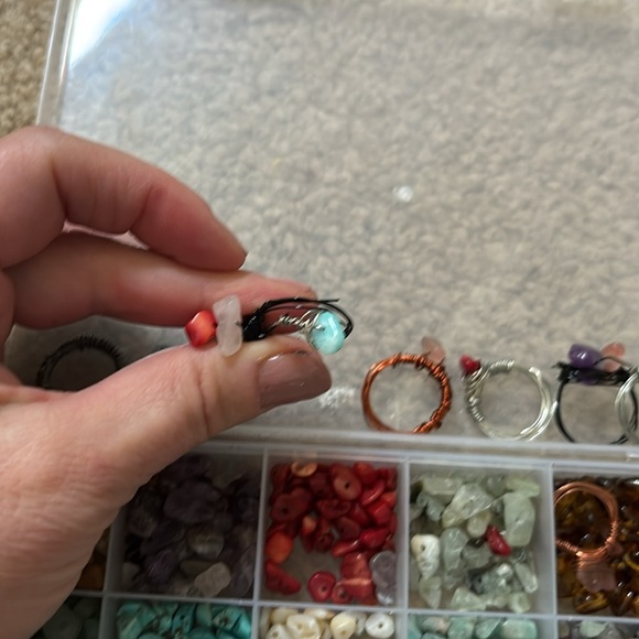 Stones for jewelry making kit * does not include wire. - Picture 2 of 5